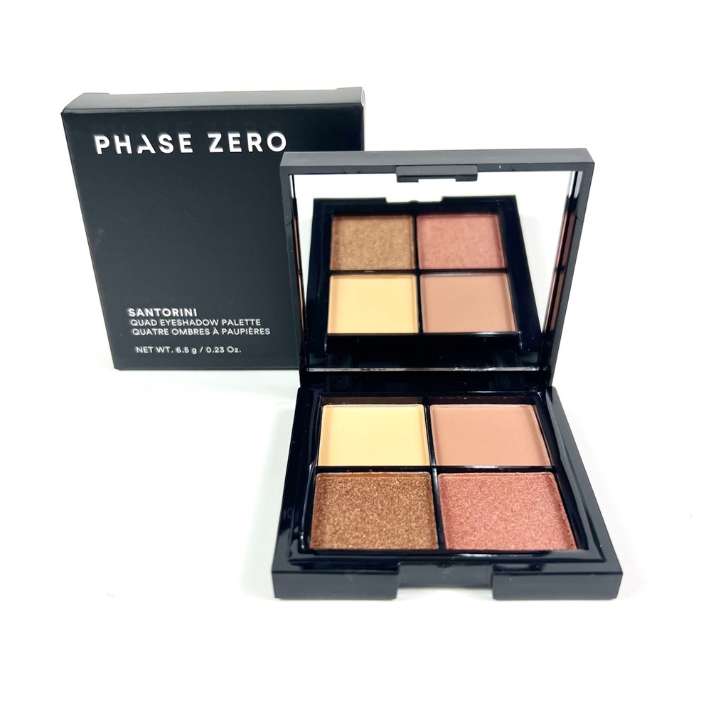 NEW Phase Zero Quad Eyeshadow Palette